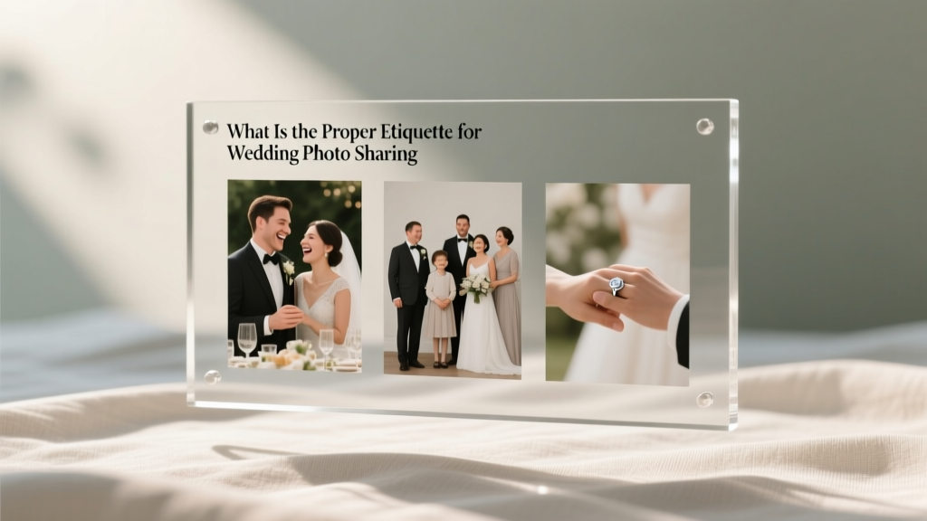 What Is the Proper Etiquette for Wedding Photo Sharing