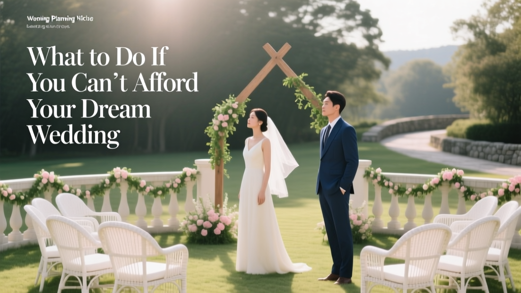 What to Do If You Cannot Afford Your Dream Wedding