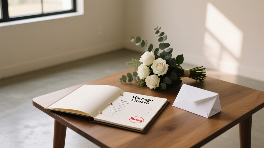 What to Do If You Lose Your Marriage License