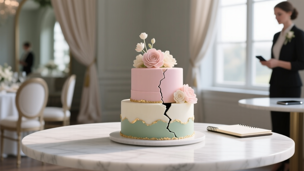 What to Do If Your Wedding Cake Arrives Wrong