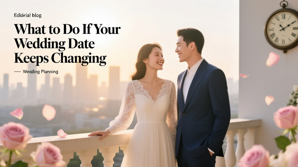 What to Do If Your Wedding Date Keeps Changing