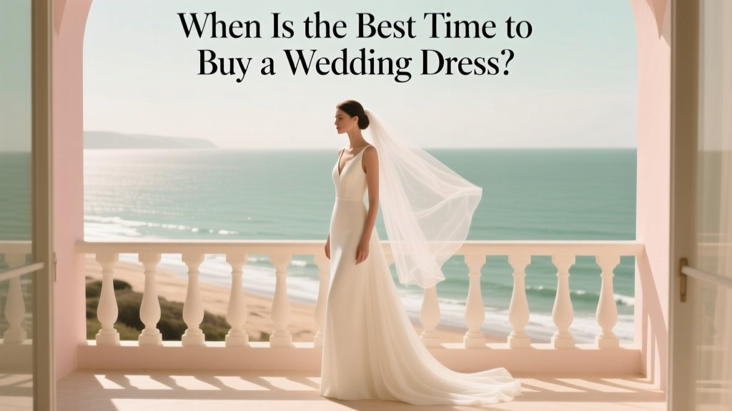 When Is the Best Time to Buy a Wedding Dress