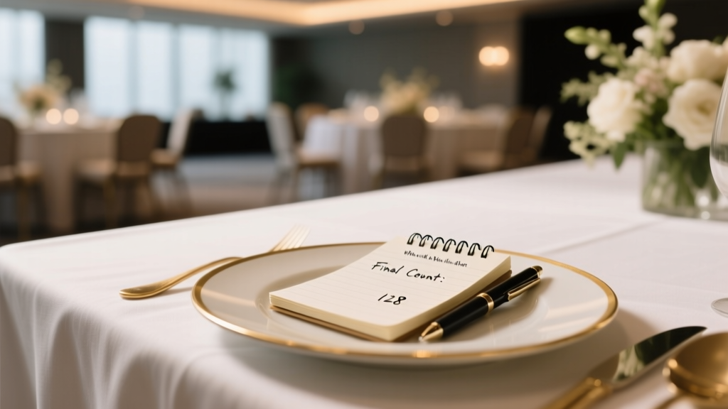 When Should You Confirm Final Guest Count With Caterer