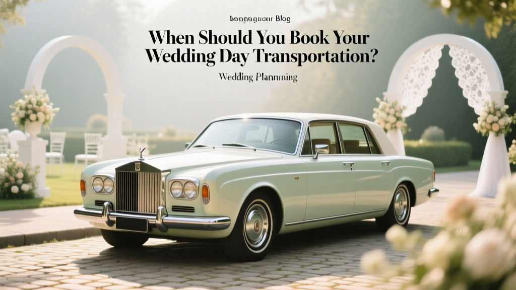 When Should You Book Your Wedding Day Transportation