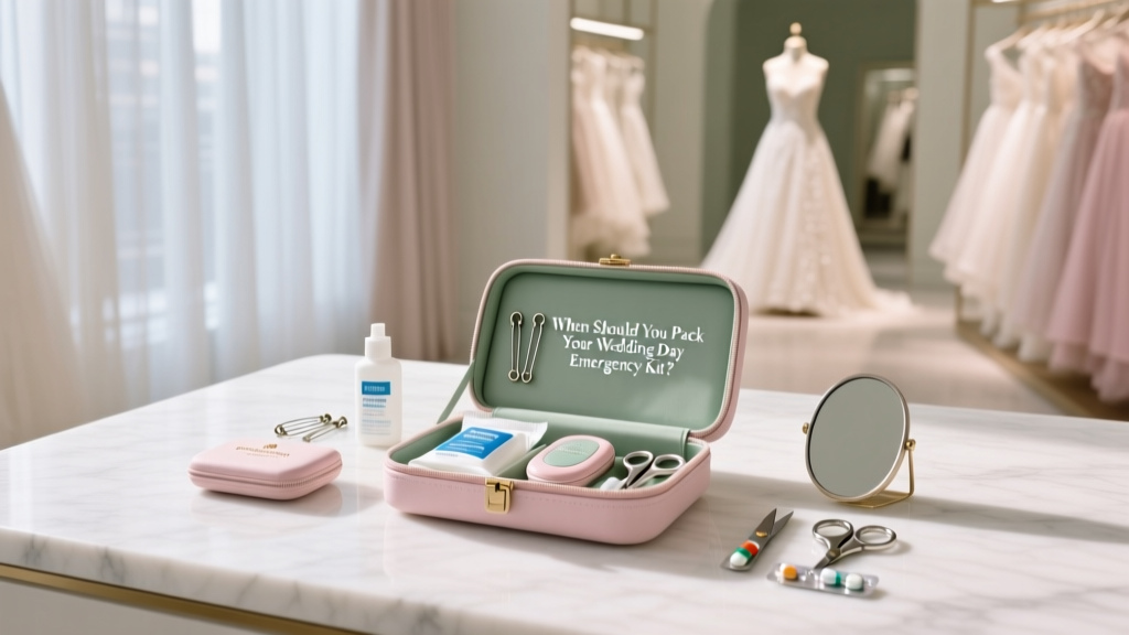 When Should You Pack Your Wedding Day Emergency Kit