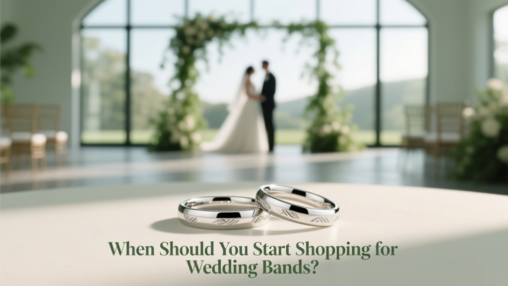 When Should You Start Shopping for Wedding Bands