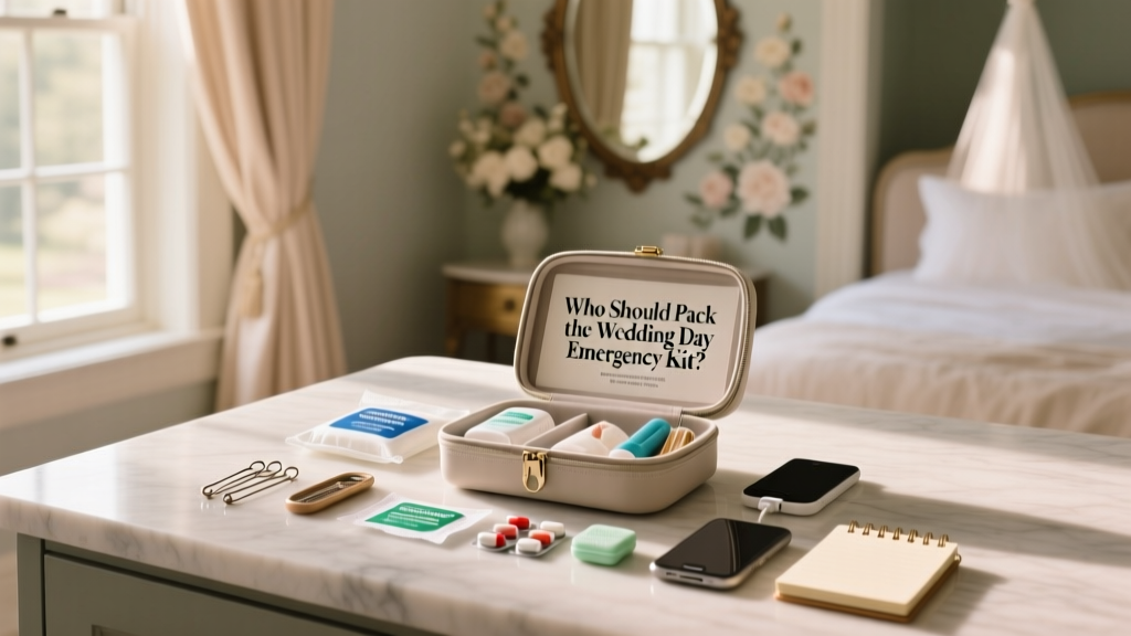 Who Should Pack the Wedding Day Emergency Kit