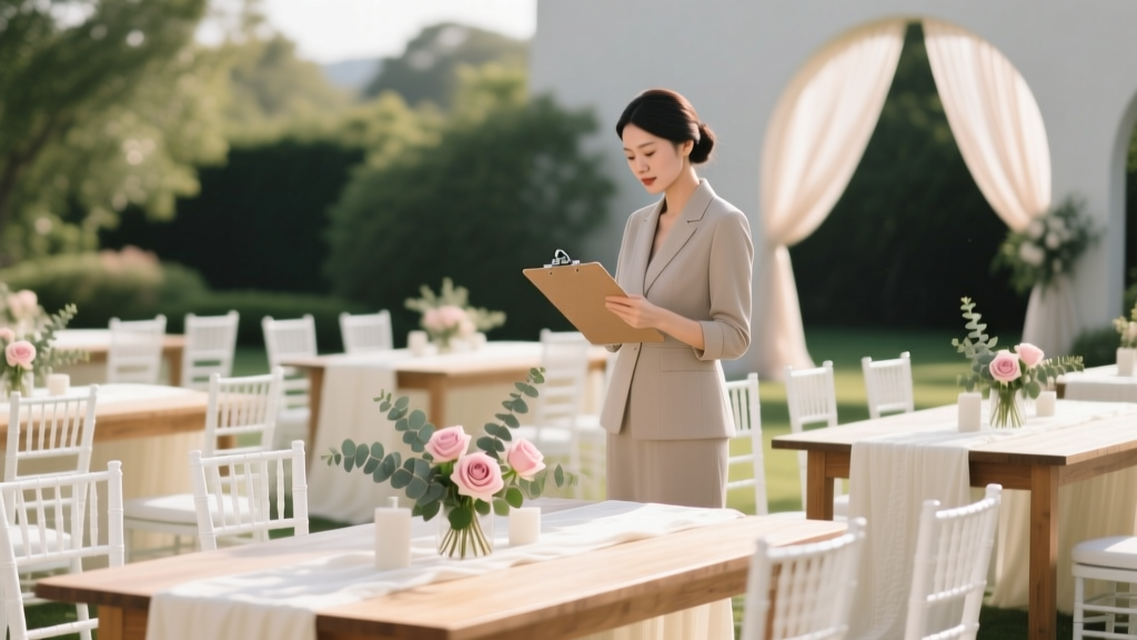 Who Should Handle Wedding Day Setup Supervision