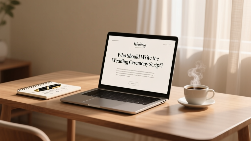 Who Should Write the Wedding Ceremony Script