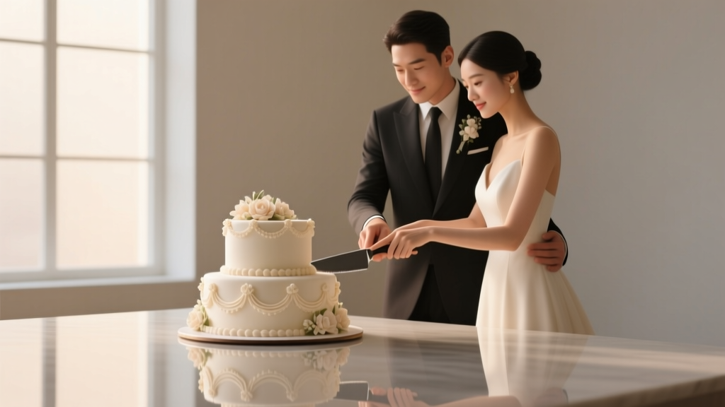 Why Do Couples Cut the Cake Together at Weddings