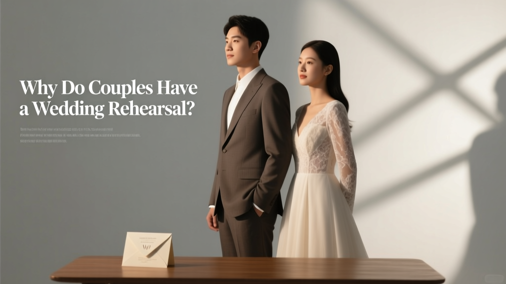 Why Do Couples Have a Wedding Rehearsal