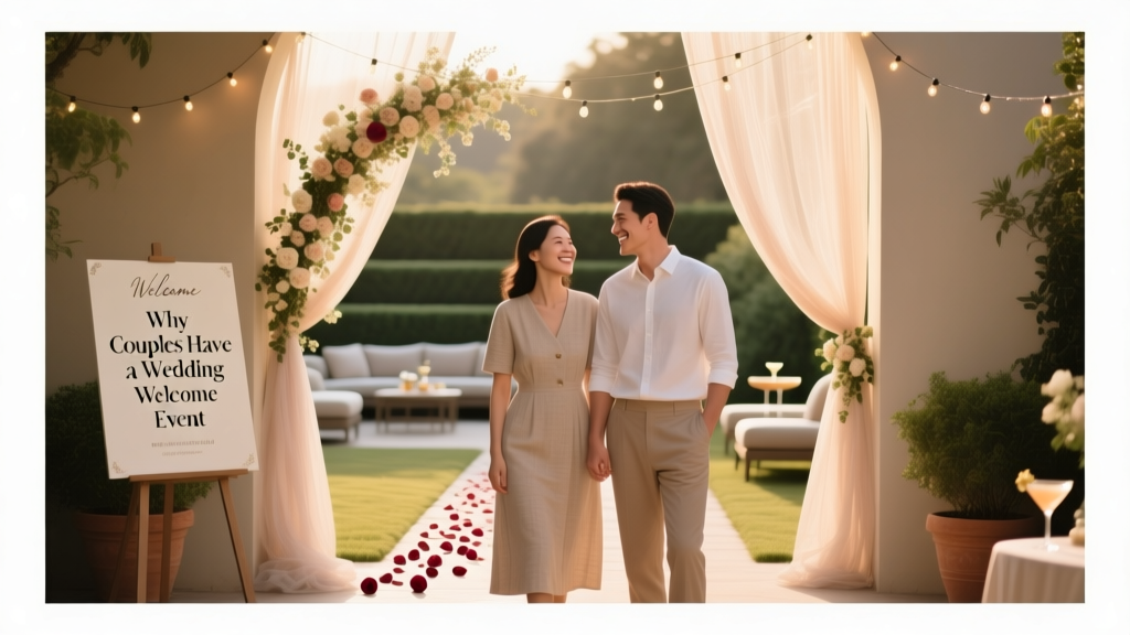 Why Do Couples Have a Wedding Welcome Event