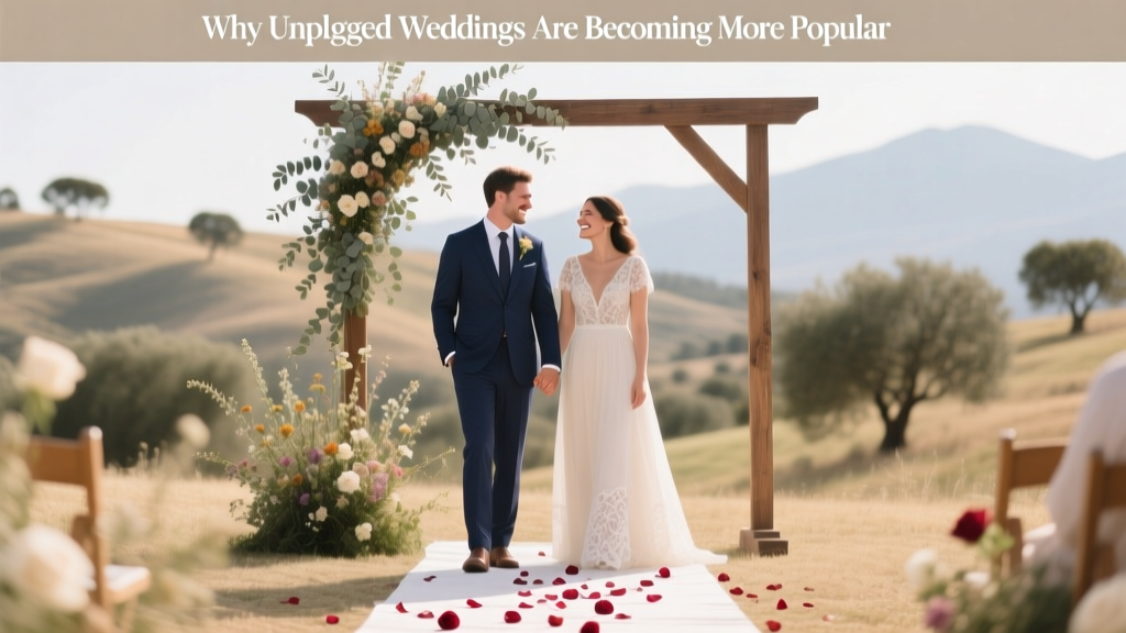 Why Unplugged Weddings Are Becoming More Popular