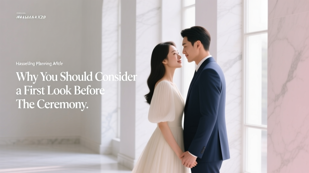 Why You Should Consider a First Look Before the Ceremony
