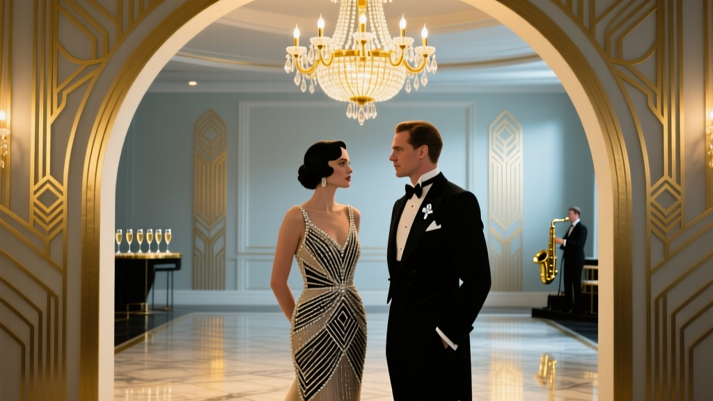 Art Deco Wedding Style Gatsby-Inspired Elegance