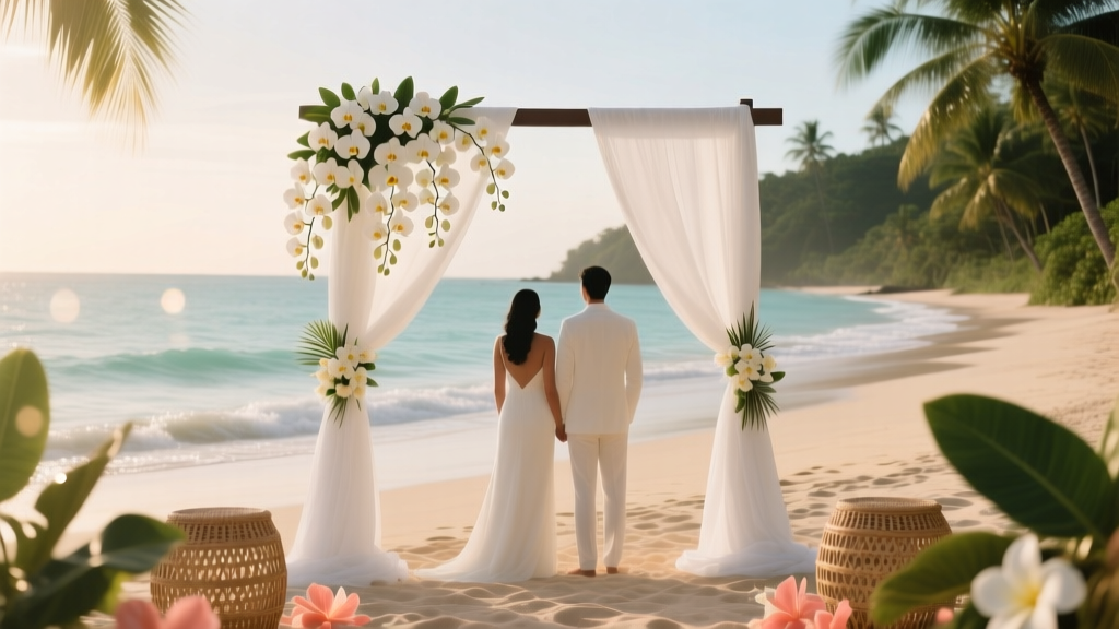 Bali-Inspired Wedding Theme Island Paradise