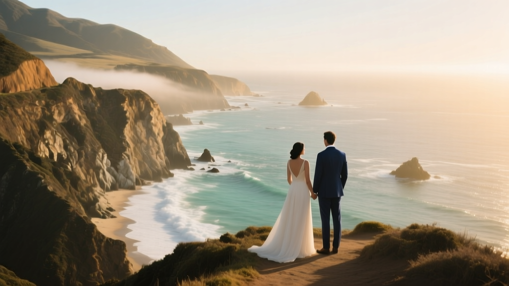 Big Sur Wedding Theme Dramatic California Coast