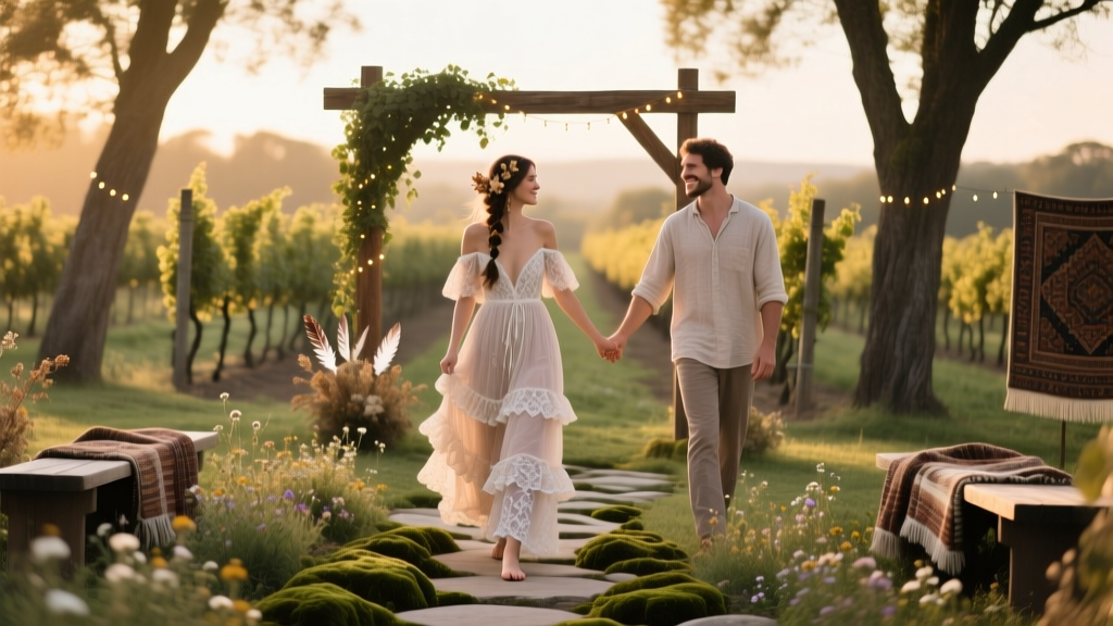 Bohemian Wedding Inspiration Free-Spirited Style Guide