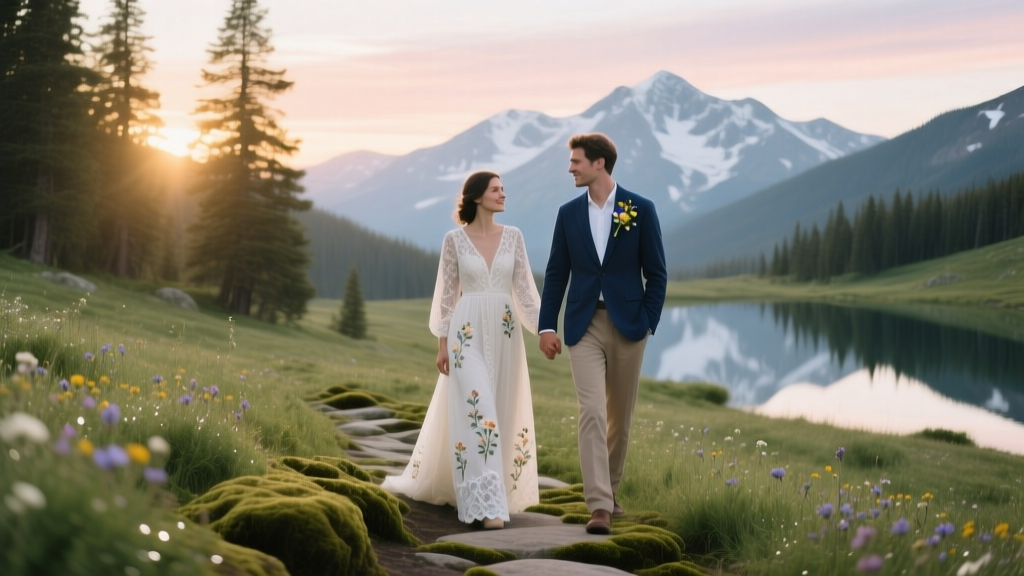 Colorado Mountain Wedding Theme Alpine Beauty