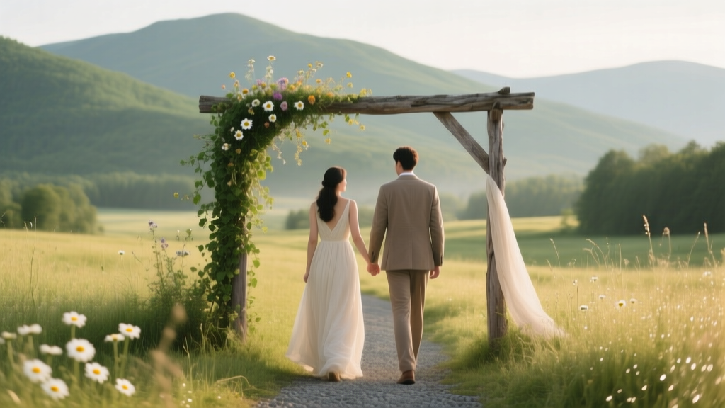 Green Mountains Wedding Theme Vermont Rustic Charm