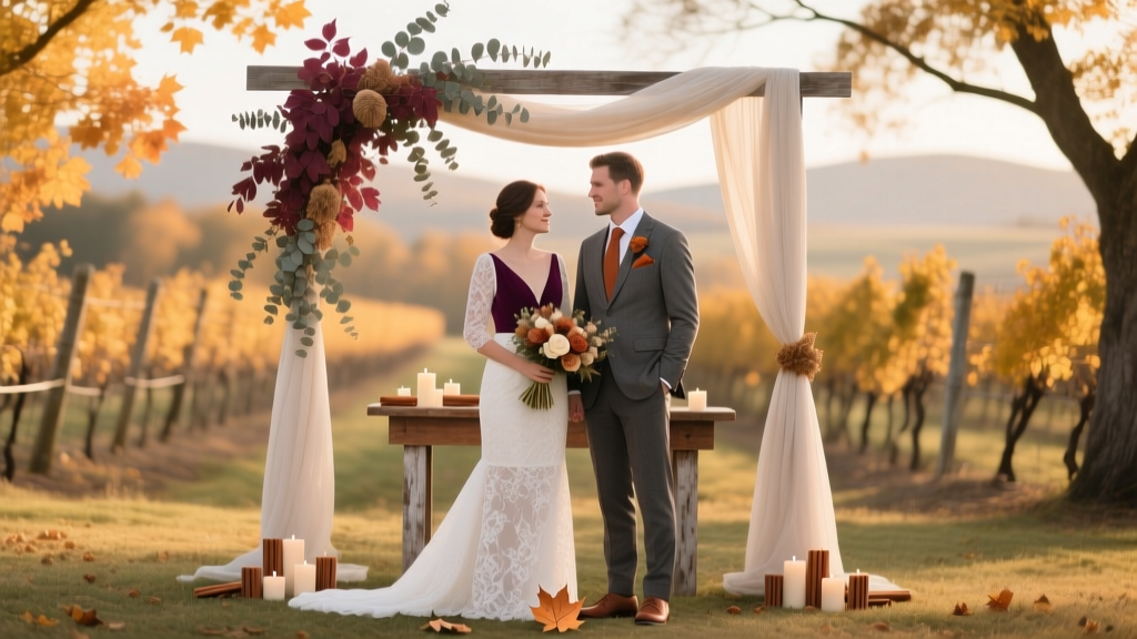 How to Create a Cozy Autumn Wedding Theme