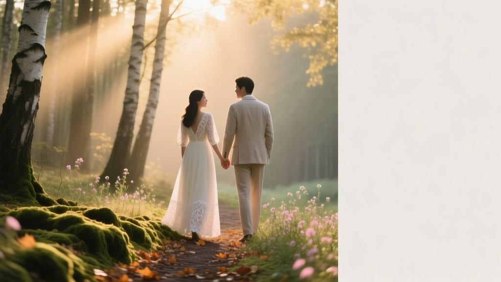 How to Create a Romantic Forest Edge Wedding Theme