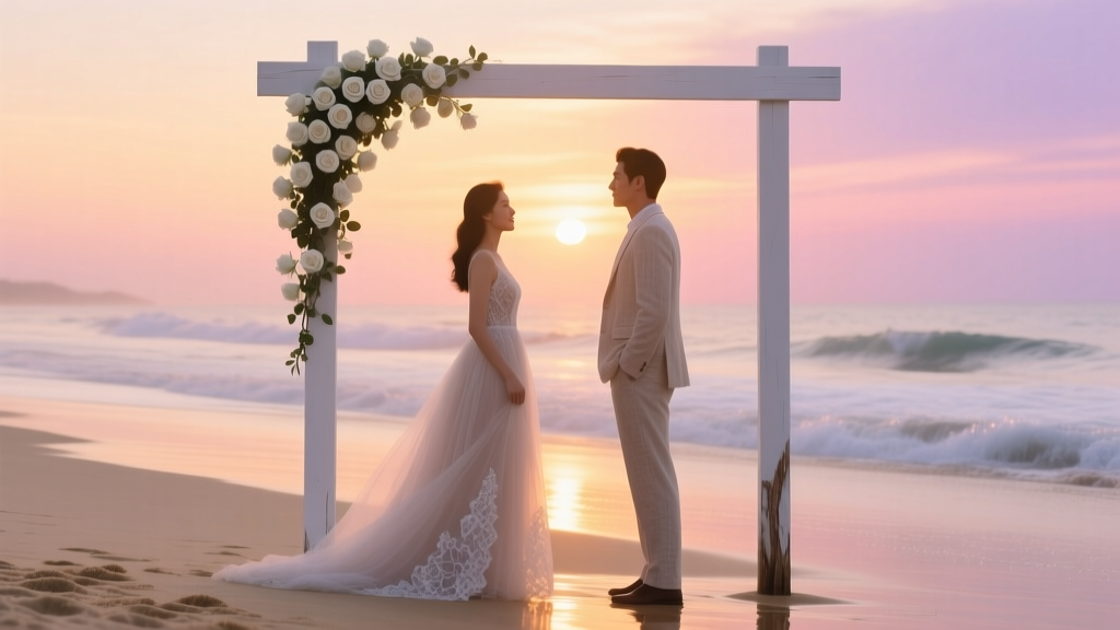 How to Create a Romantic Sunset Coastal Wedding Theme