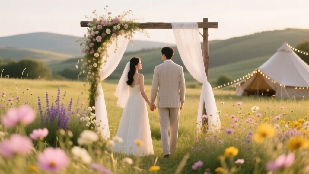 How to Create a Romantic Wildflower Meadow Wedding