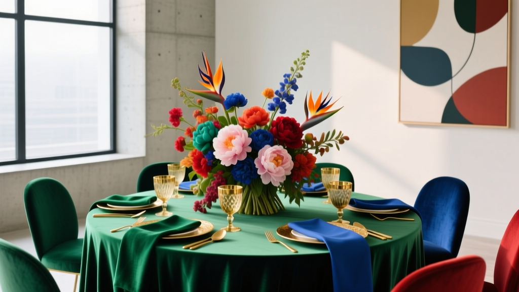 How to Execute a Bold Colorful Wedding Theme