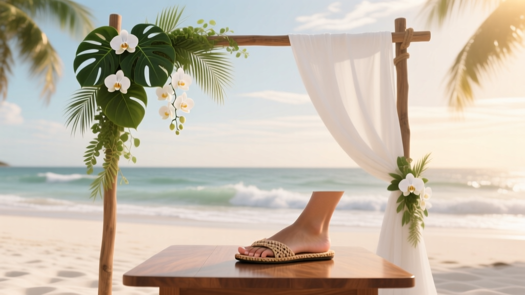 How to Create a Tropical Beach Wedding Theme