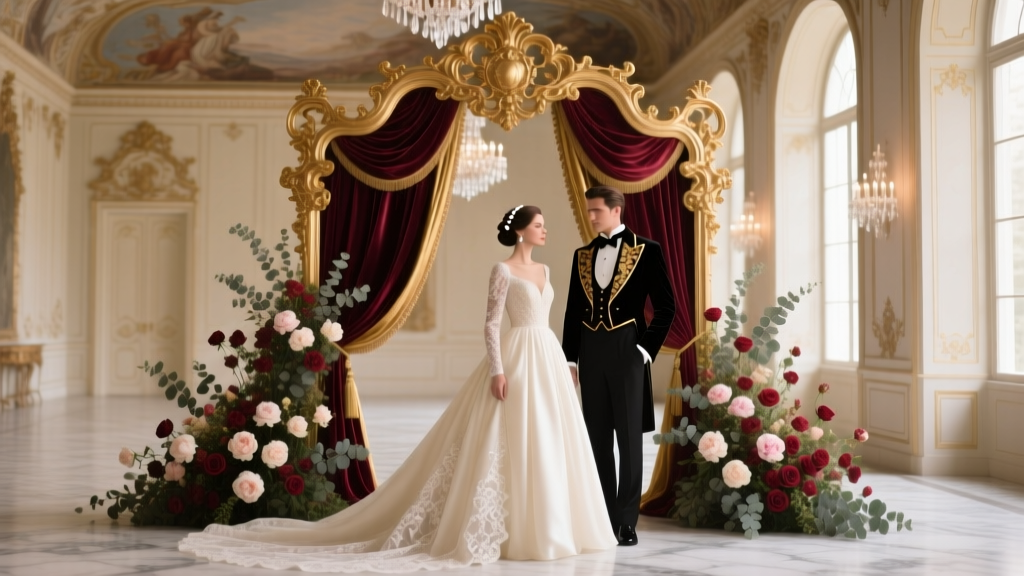 How to Execute a Baroque Wedding With Rich Details