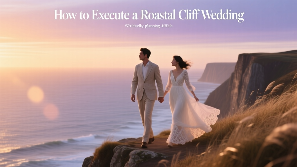 How to Execute a Romantic Coastal Cliff Wedding