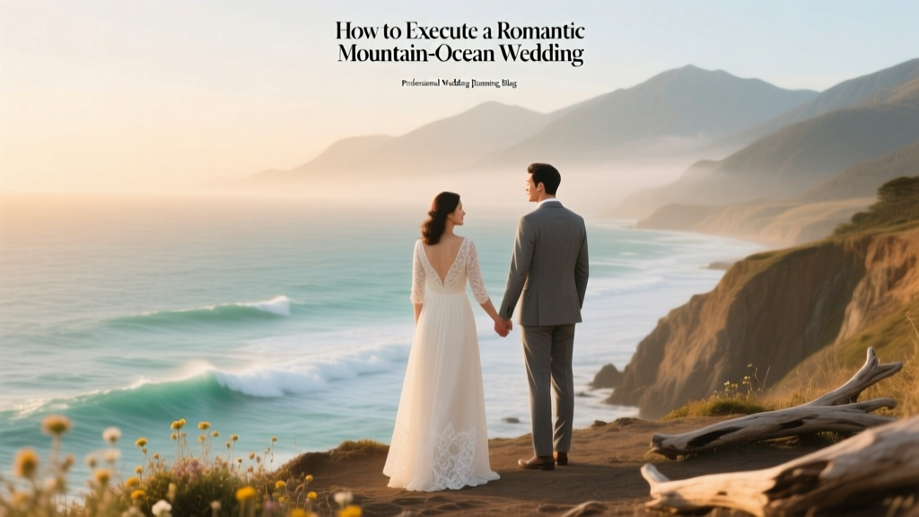 How to Execute a Romantic Mountain Ocean Wedding