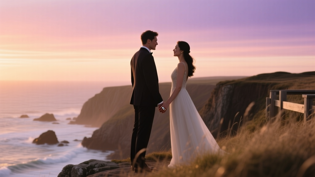 How to Execute a Romantic Sunset Cliff Wedding