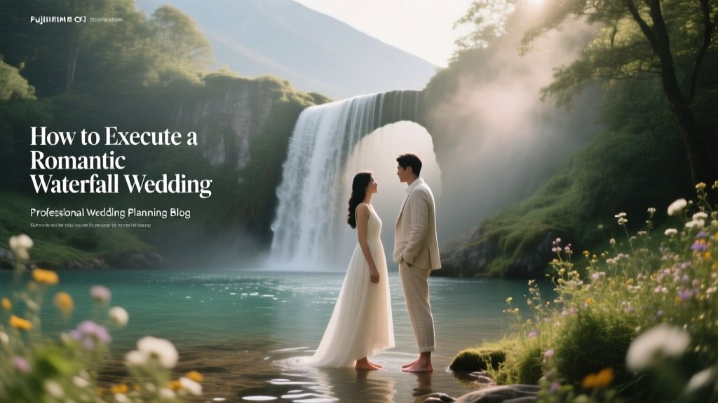 How to Execute a Romantic Waterfall Wedding