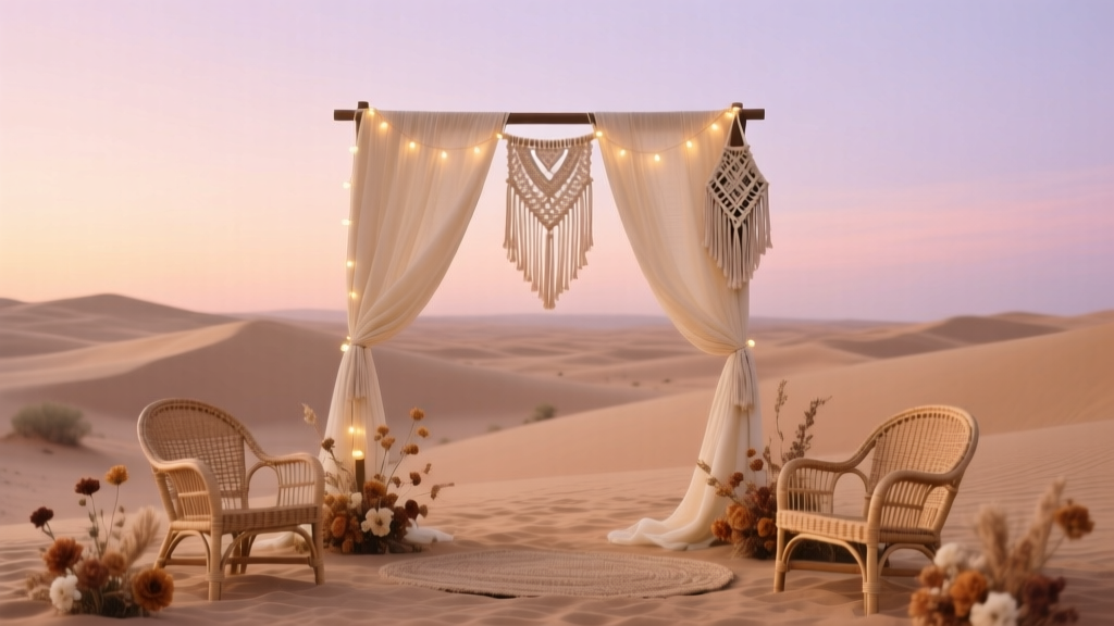 How to Plan a Desert Bohemian Wedding Celebration