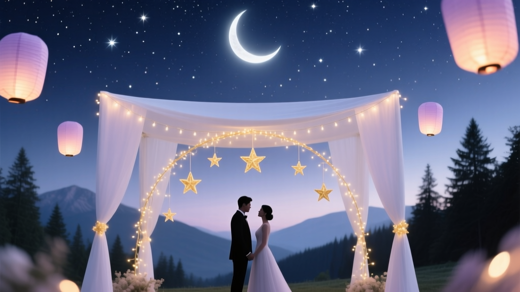 How to Plan a Celestial Starry Night Wedding