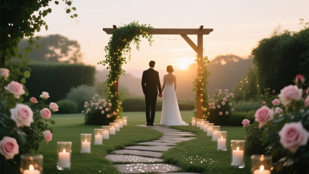 How to Plan a Romantic Candlelit Garden Wedding