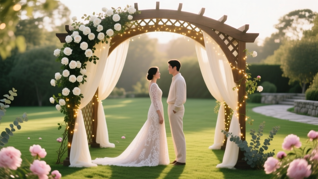 How to Plan a Romantic Garden Pavilion Wedding