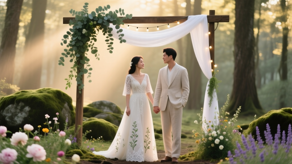 How to Plan a Romantic Forest Garden Wedding