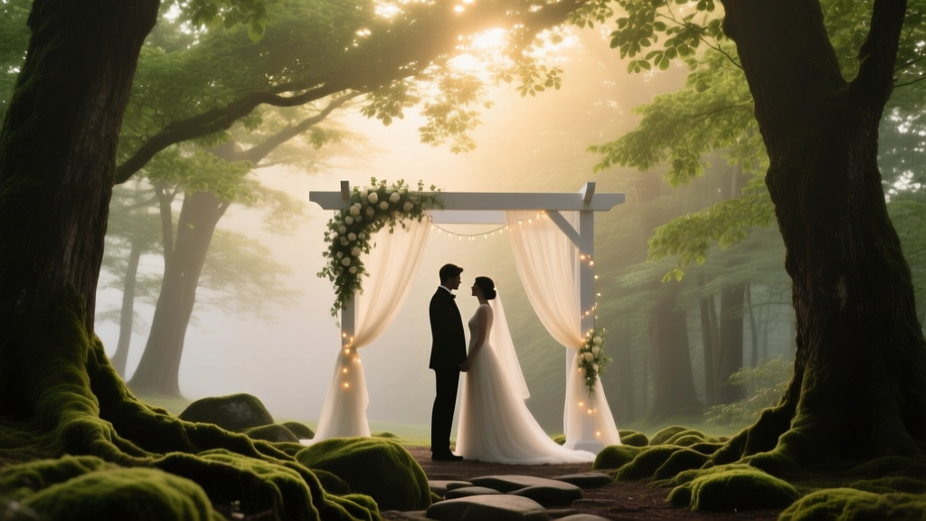 How to Plan a Romantic Forest Canopy Wedding
