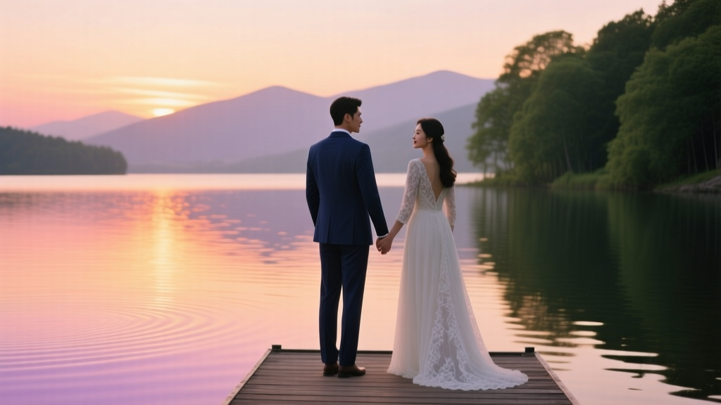How to Plan a Romantic Lakeside Sunset Wedding