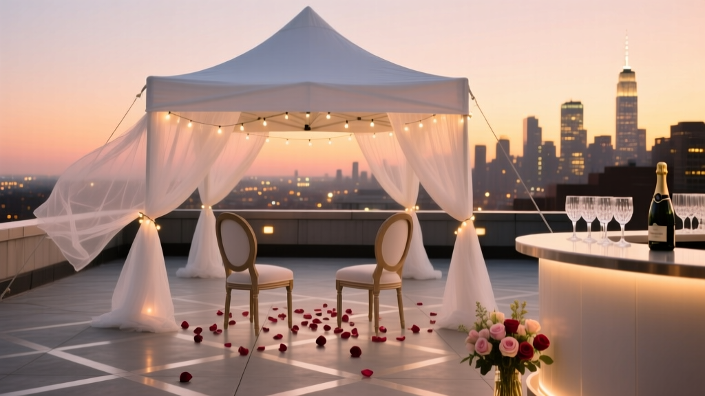 How to Plan a Romantic Rooftop Wedding