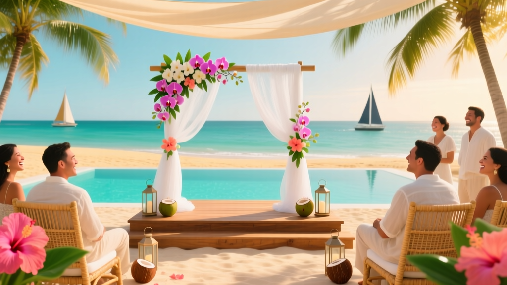 How to Plan a Tropical Luau Wedding Celebration