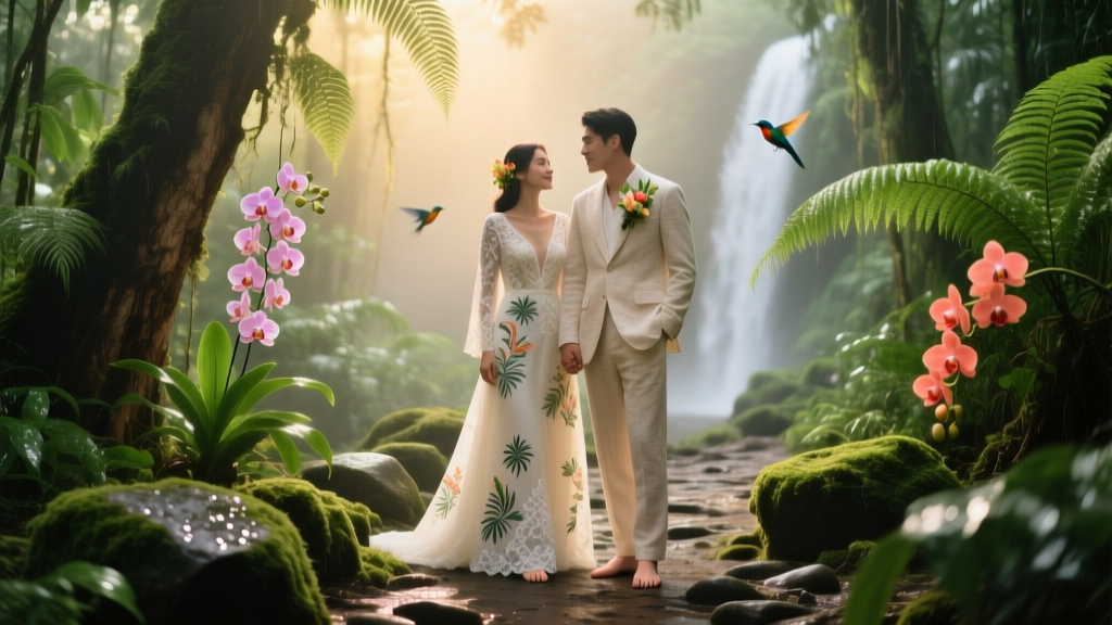 How to Plan a Tropical Rainforest Wedding