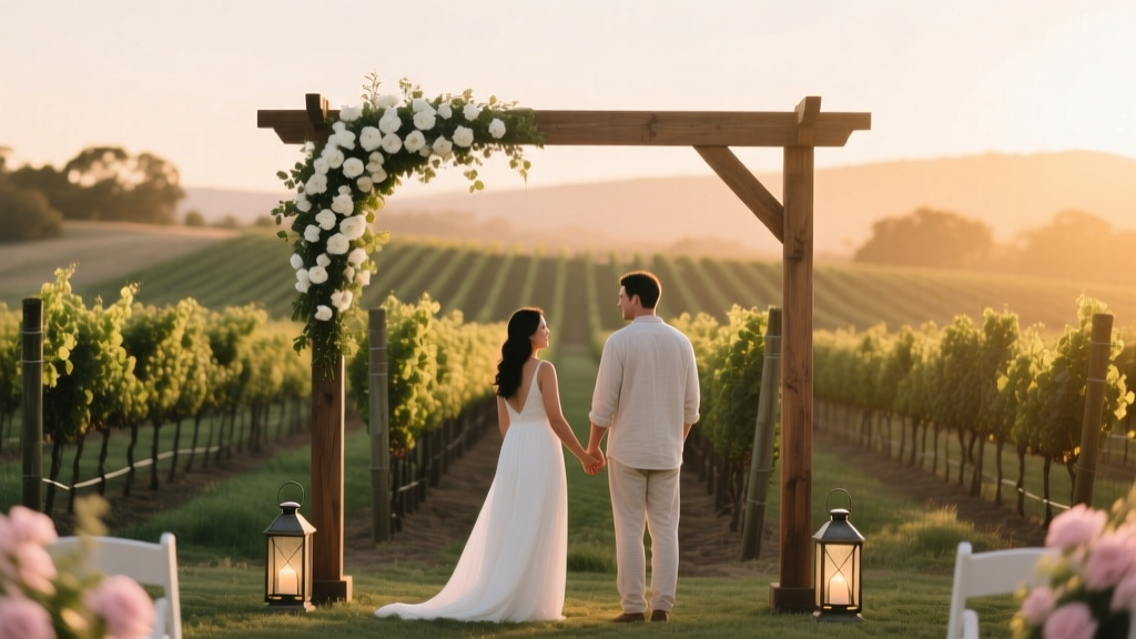 How to Plan a Vineyard Wedding With Wine Country Charm