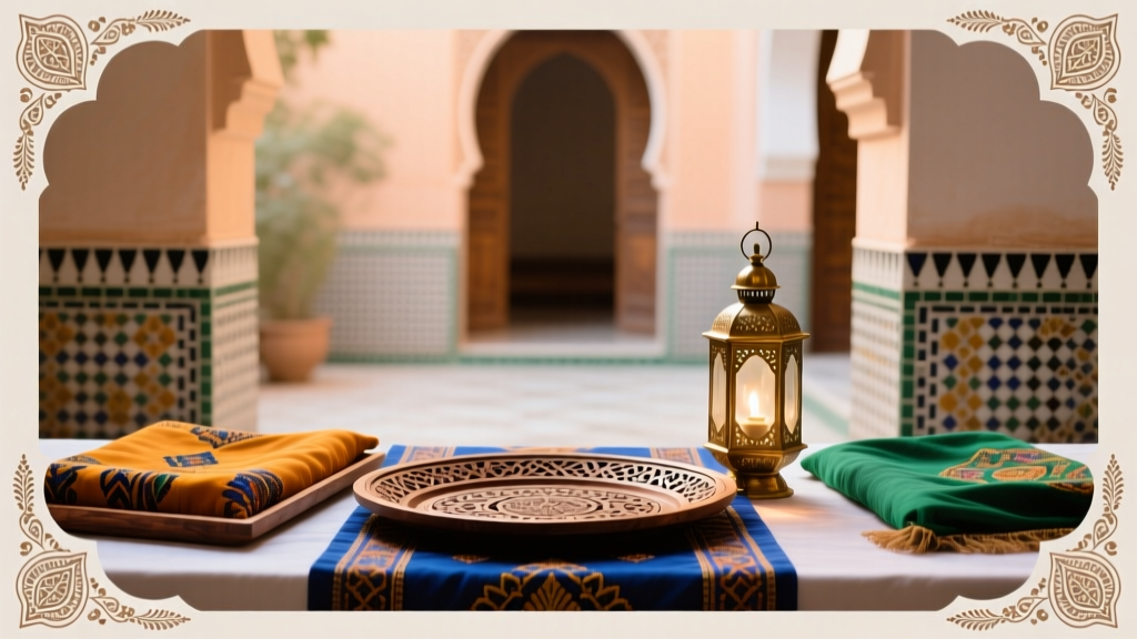 Moroccan Wedding Theme Exotic Patterns and Colors