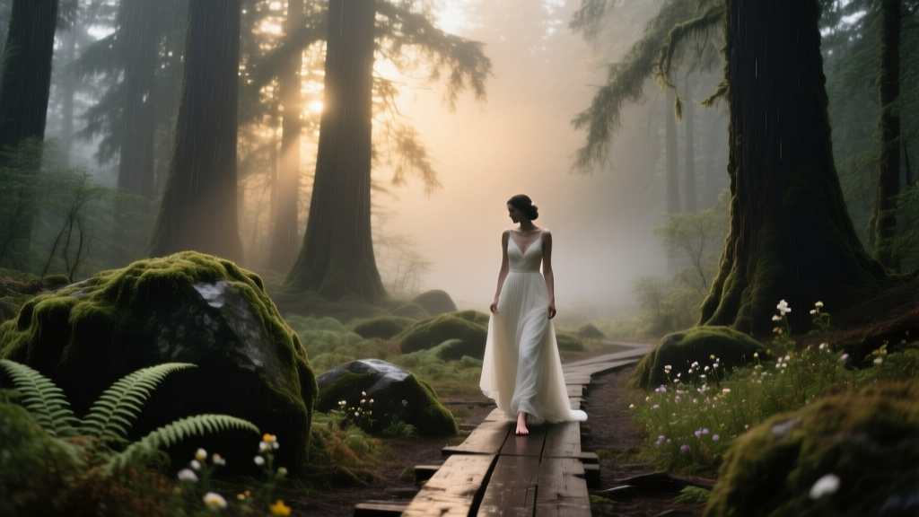 Pacific Northwest Wedding Theme Moody Forest Beauty