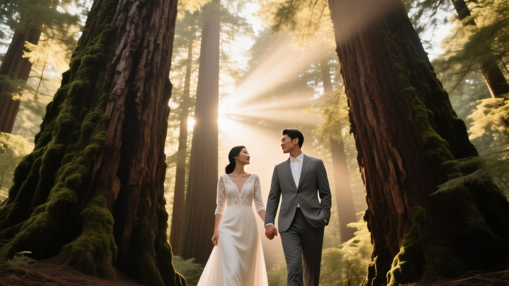 Redwood Forest Wedding Theme Towering Giants