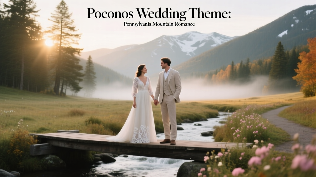 Poconos Wedding Theme Pennsylvania Mountain Romance